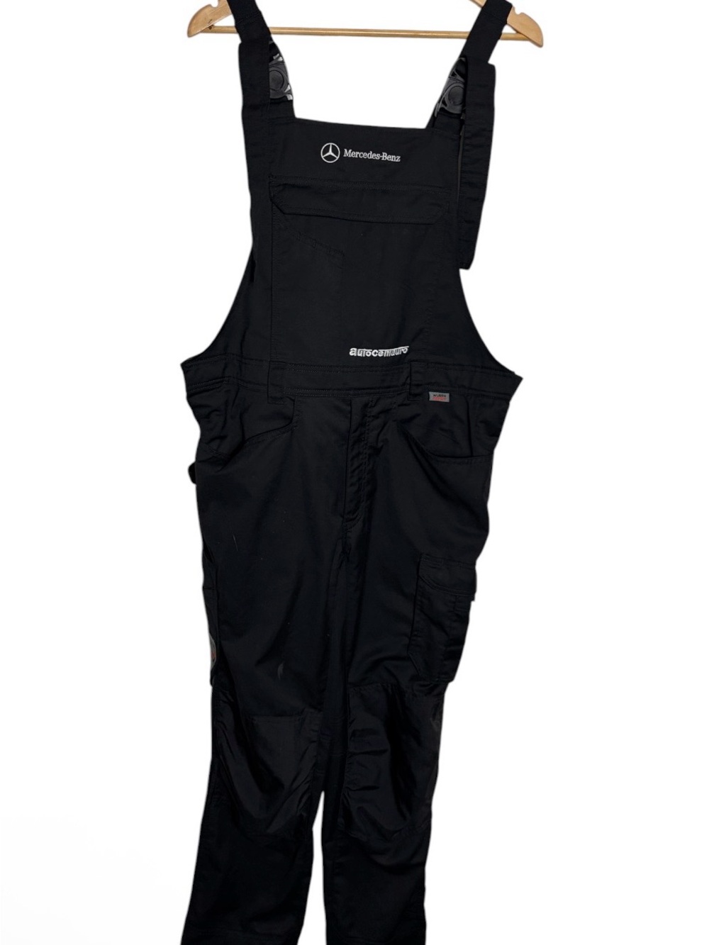 Wurth modyf black unisex Mercedes-Benz bib overalls coveralls size 34